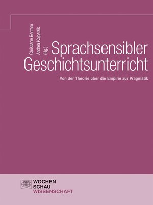 cover image of Sprachsensibler Geschichtsunterricht